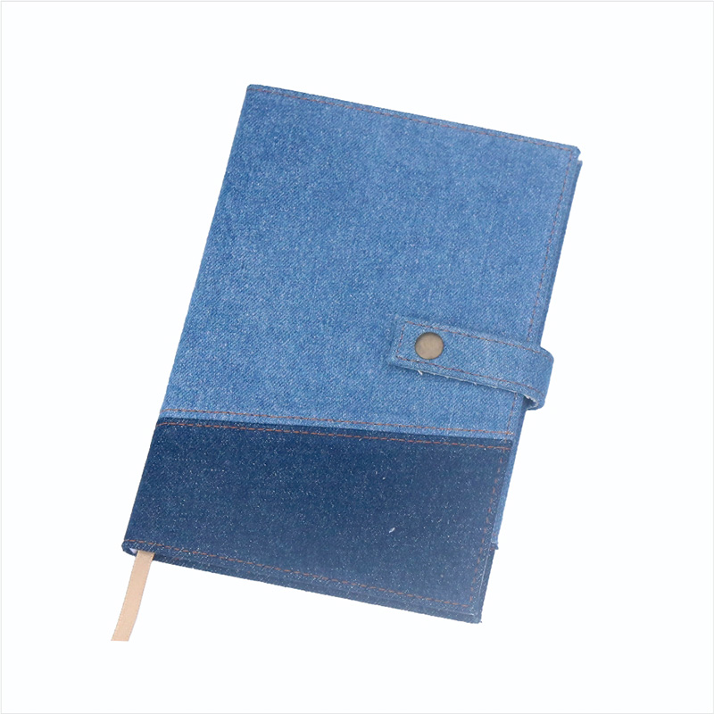 Lærred notebook