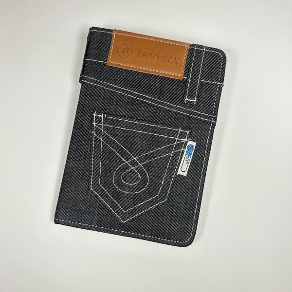 Er der nogen ulemper ved at bruge denimstof til tilpassede notebook-omslag?